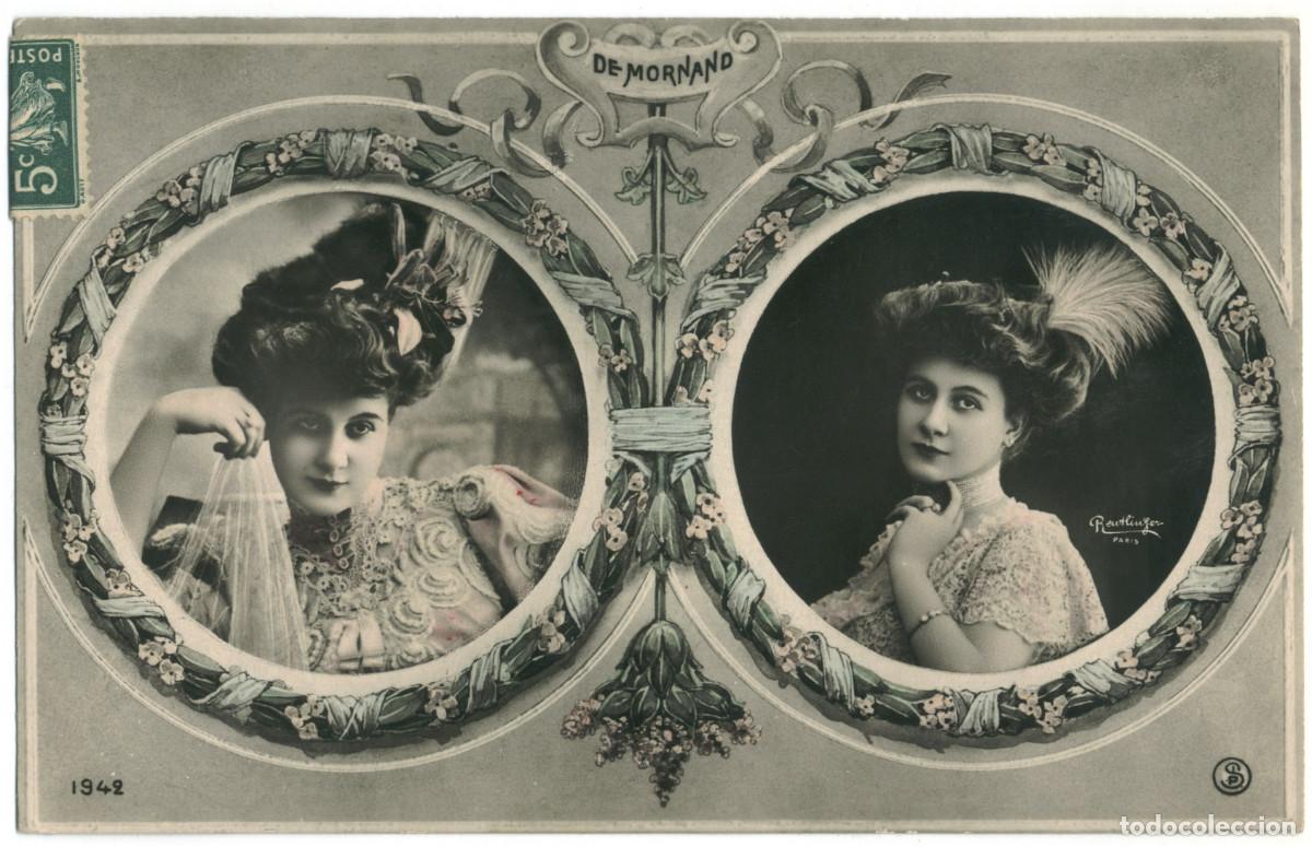 Postales: Actriz MORNAND, de_SIP. 1942. Photo Reutlinger