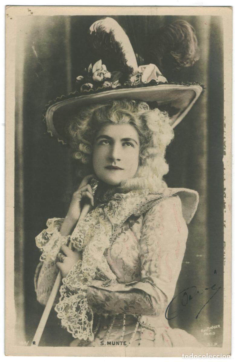 Postales: Actriz MUNTE, Suzanne_SIP. 186-2. Photo Reutlinger