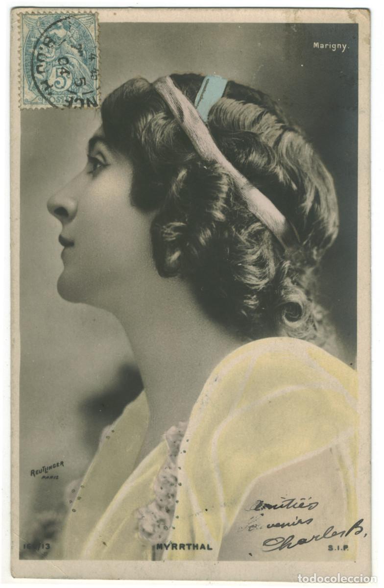 Postales: Actriz MYRRTHAL_SIP. 169-13. Photo Reutlinger