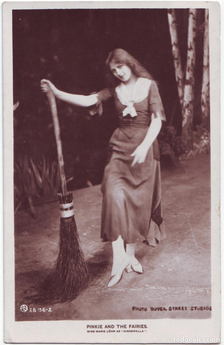 Postales: Actriz L&Ouml;HR, Marie_Aristophot (AL; EB 136-2). As Cinderella in Pinkie and the Fairies. Photo Dover