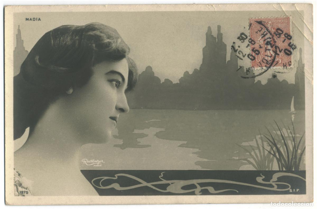 Postales: Actriz MADIA_SIP. 1275. Photo Reutlinger