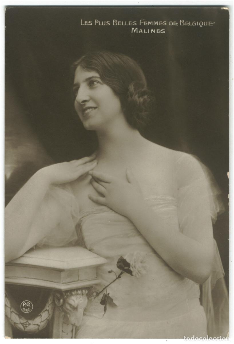 Postales: Actriz MALINES_PC. Les plus belles femmes de Belgique