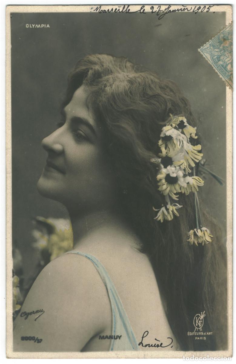 Postales: Actriz MANUY_KF. 2000-57. Olympia. Photo Ogerau