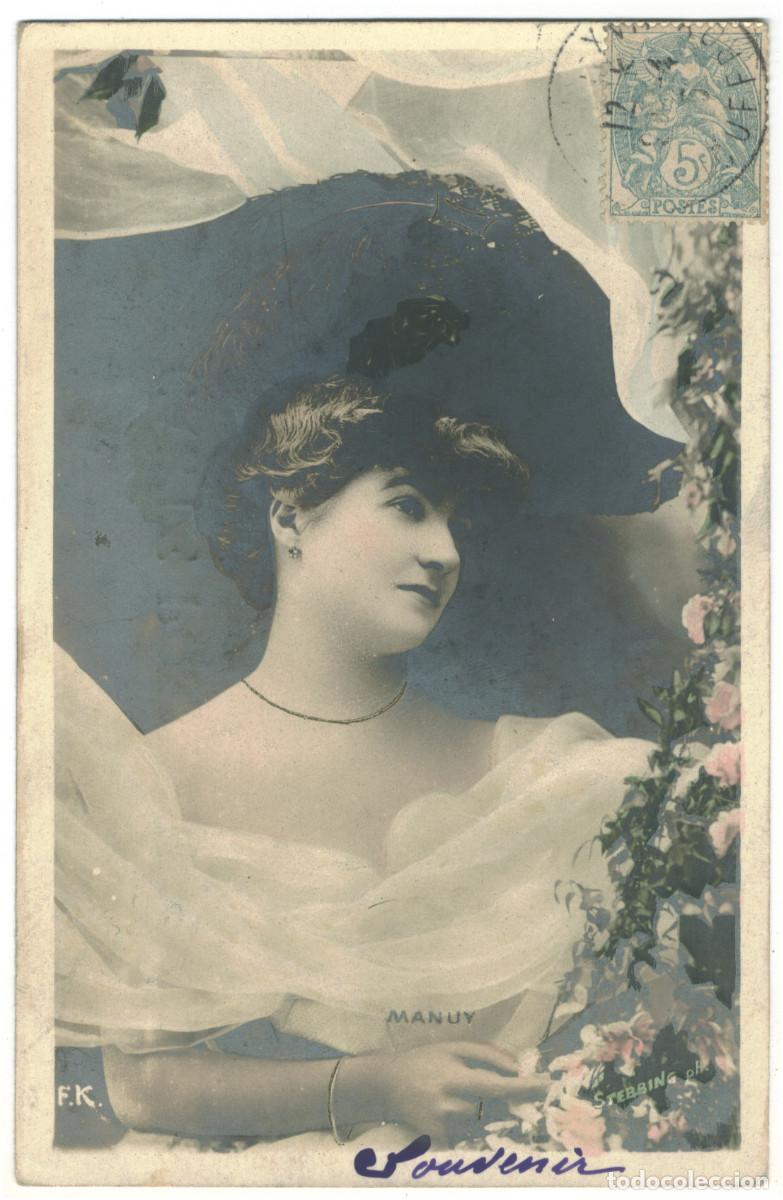 Postales: Actriz MANUY_FK. Photo Stebbing