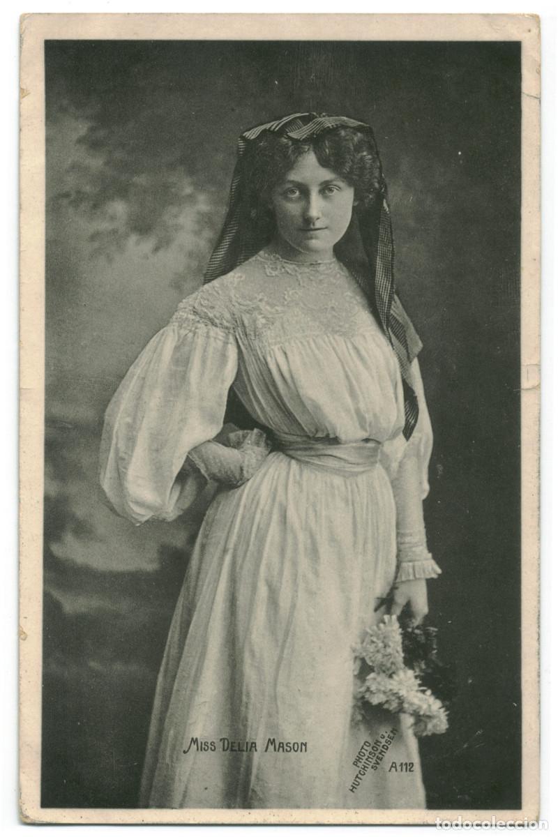 Postales: Actriz MASON, Delia_GB. Enamelette; A 112. Photo Hutchinson & Swendsen