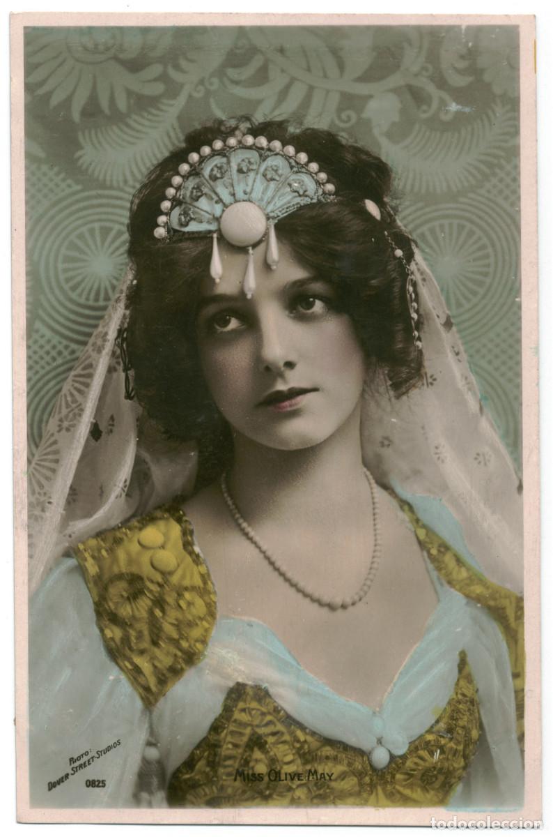 Postales: Actriz MAY, Olive_Giesen (Rotophot; 825). Photo Dover