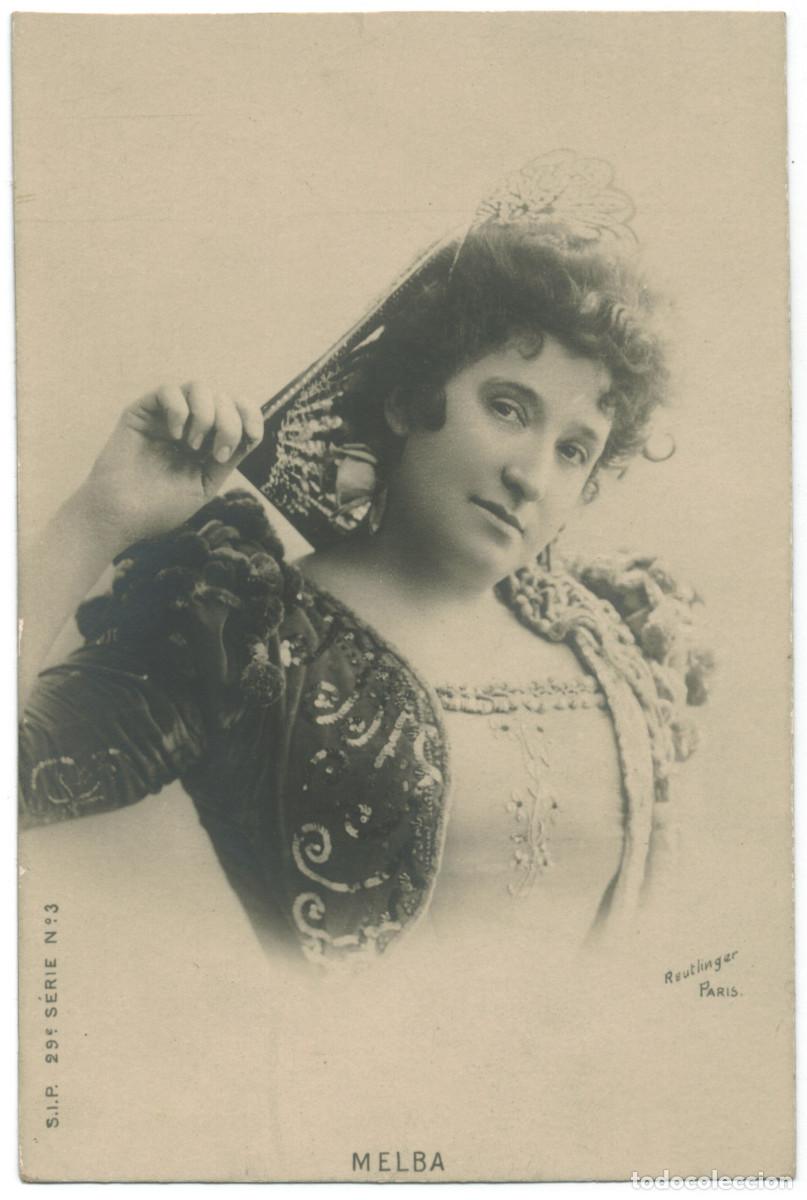 Postales: Actrices MELBA_SIP. 29-3. Photo Reutlinger