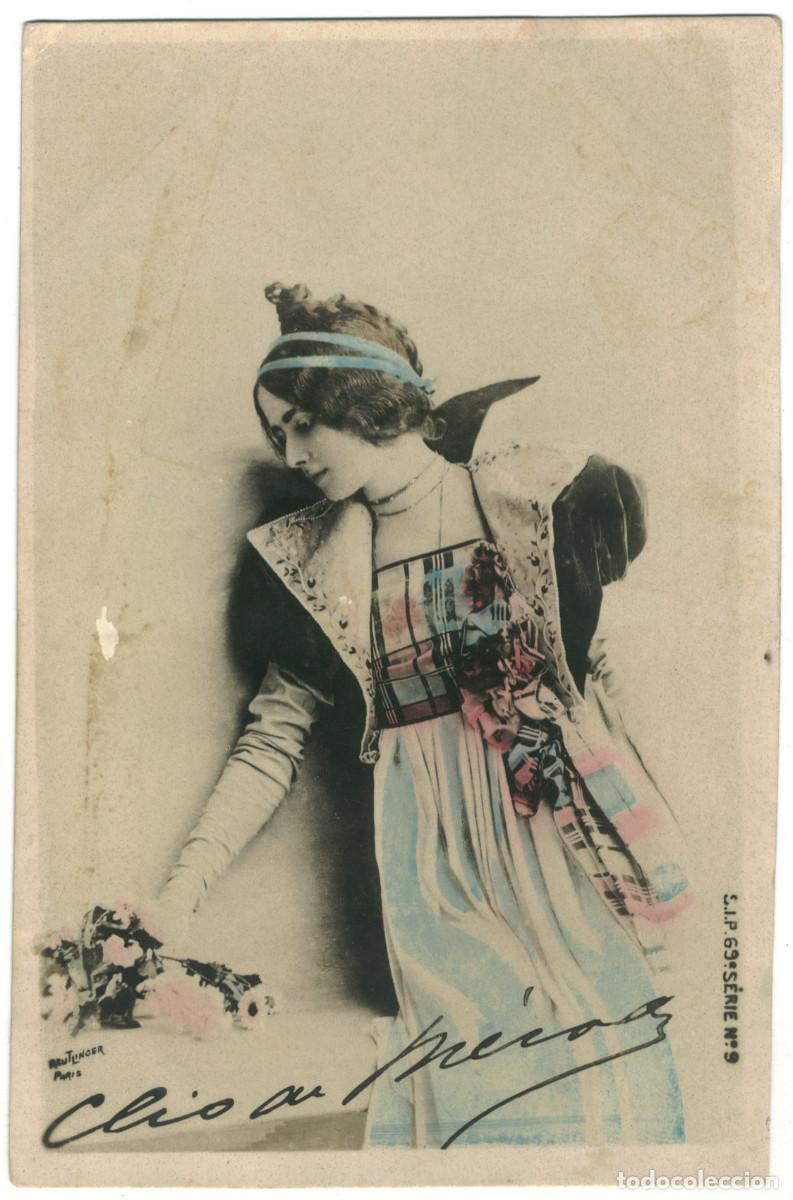 Postales: Actriz MERODE, Cl&eacute;o de_SIP. 69-9. Photo Reutlinger. Editorial Sign