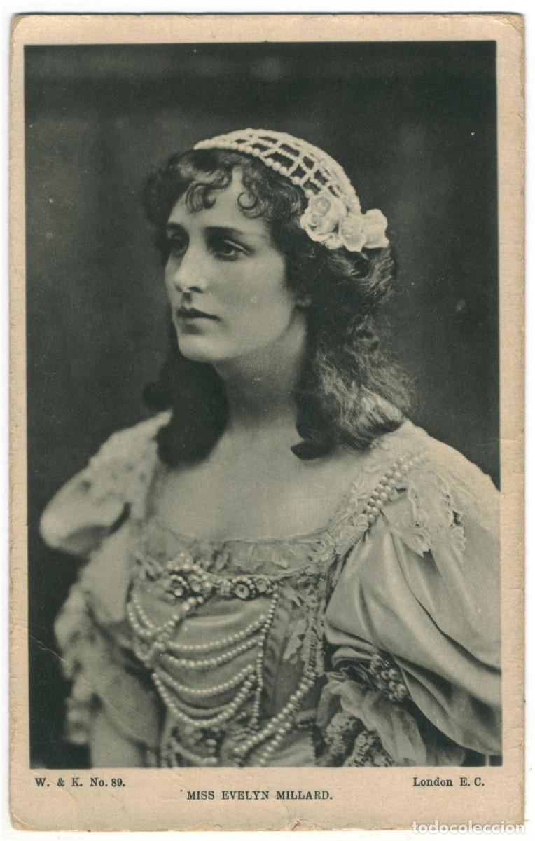 Postales: Actriz MILLARD, Evelyn_Wildt & Kray. 89. Photo London