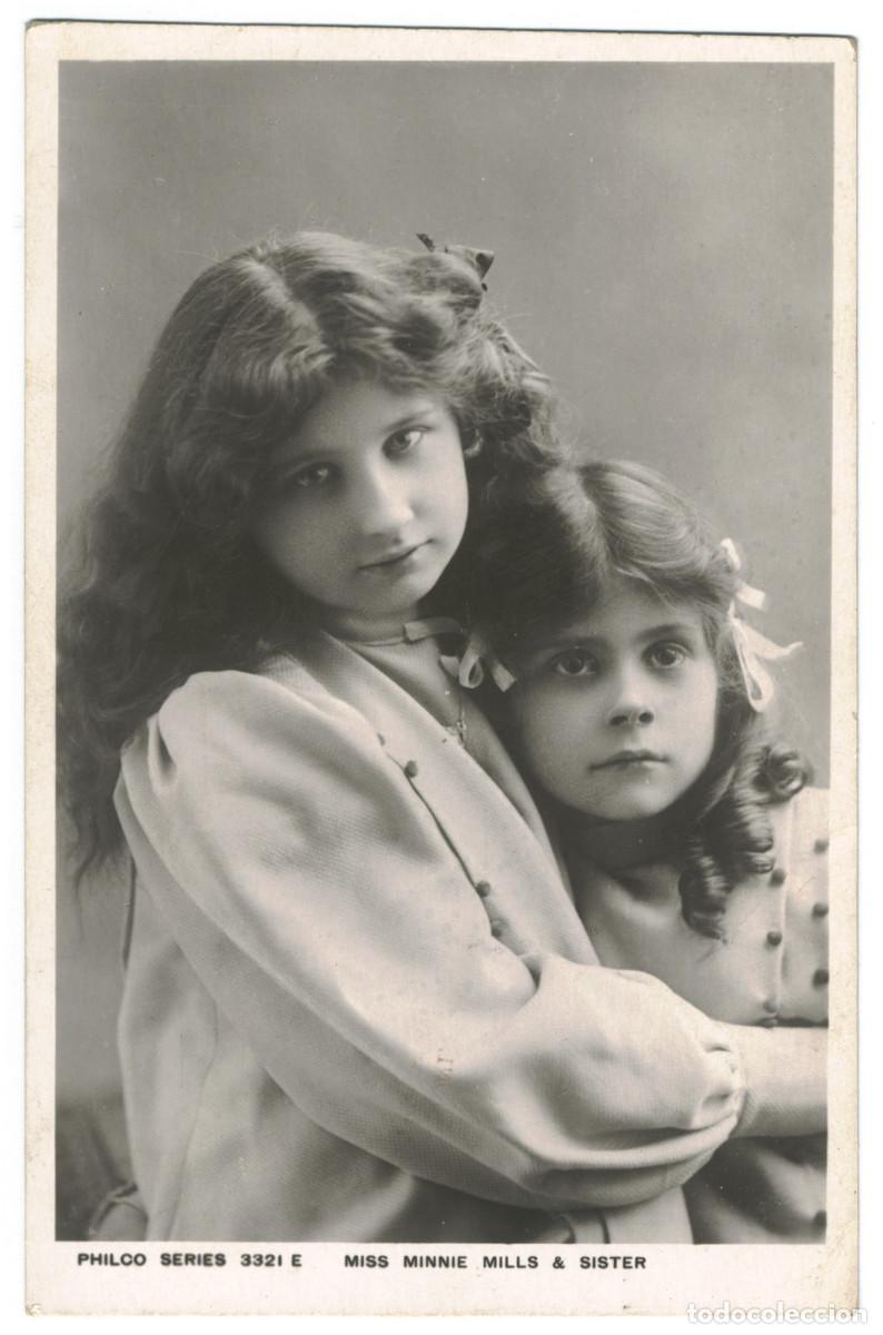 Postales: Actriz MILLS, Minnie_Philco. 3321 E. And Sister