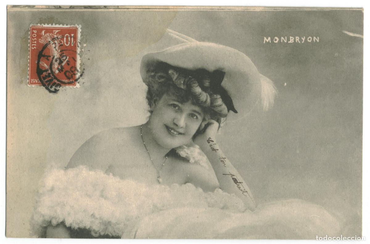 Postales: Cupletista MONBRYON_Sin datos