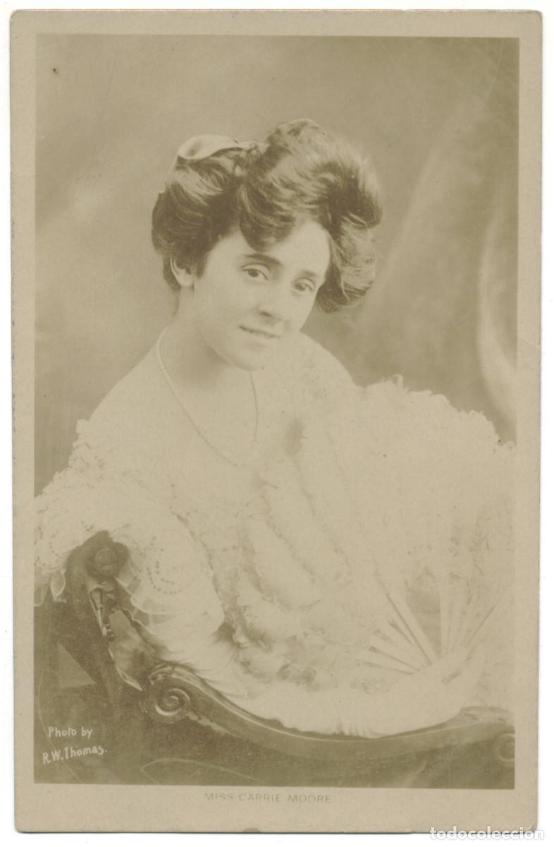 Postales: Actriz MOORE, Carrie_B.B. London (Z). Photo R. W. Thomas