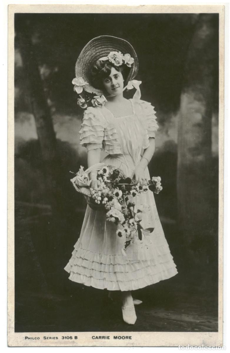 Postales: Serie 2 Postales Actriz MOORE, Carrie_Philco. 3105 B, C