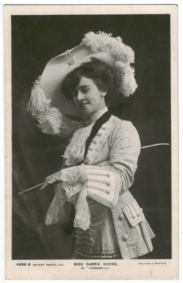 Postales: Actriz MOORE, Carrie_Rotary. 4886 B. In Cinderella. Photo Foulsham & Banfield