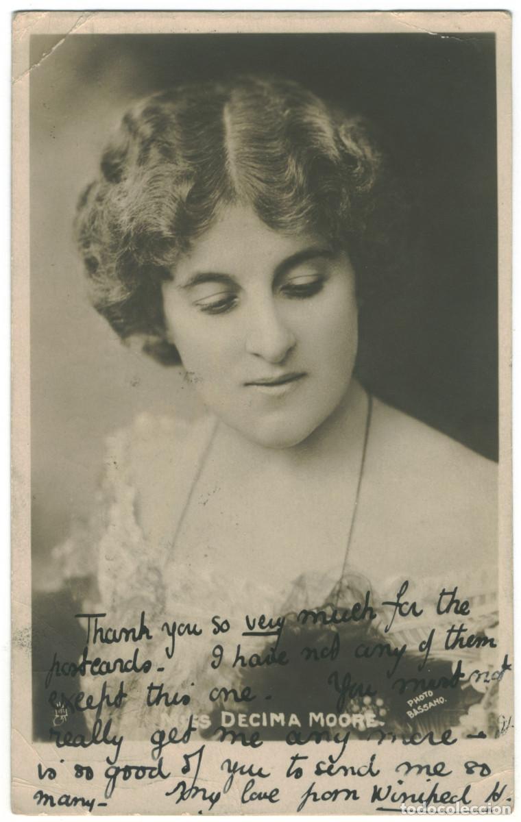 Postales: Actriz MOORE, Decima_Raphael Tuck (Real Photograph; 27). Photo Bassano