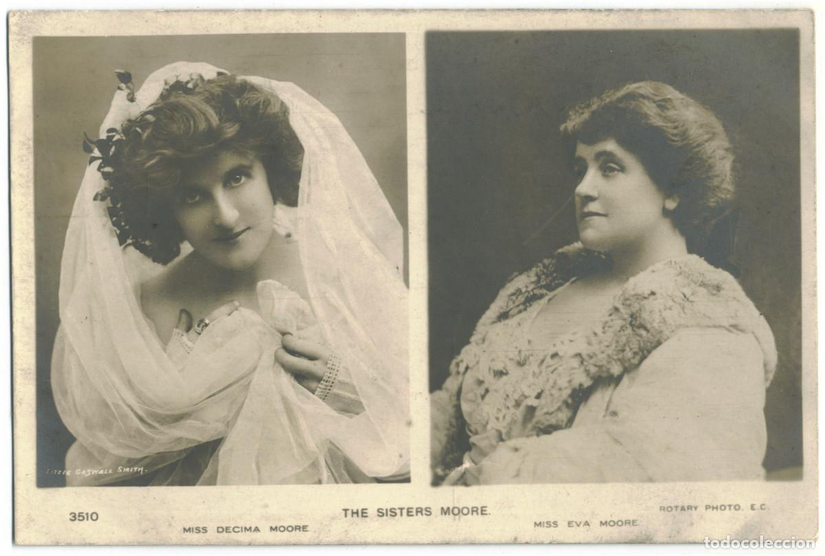 Postales: Actriz MOORE, Decima_Rotary; 3510. And Eva Moore. Photo Lizzie Caswall Smith