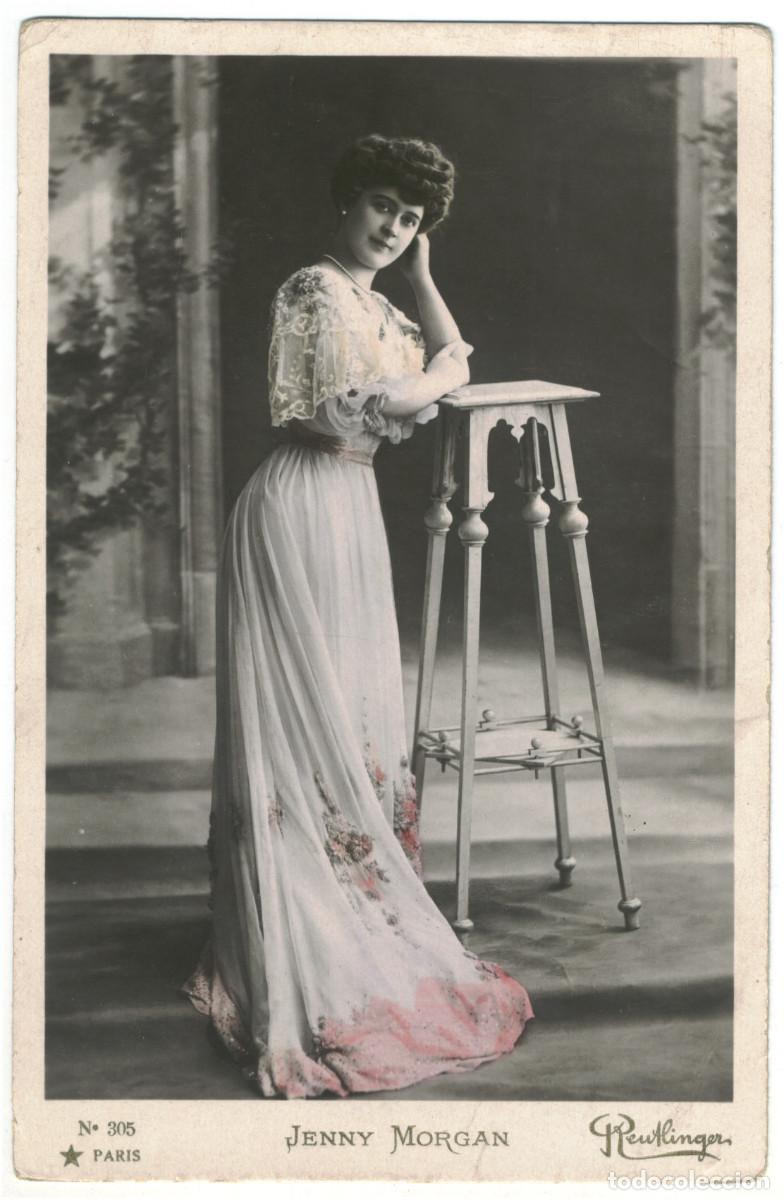 Postales: Actriz MORGAN, Jenny_&Eacute;toile. 305. Photo Reutlinger