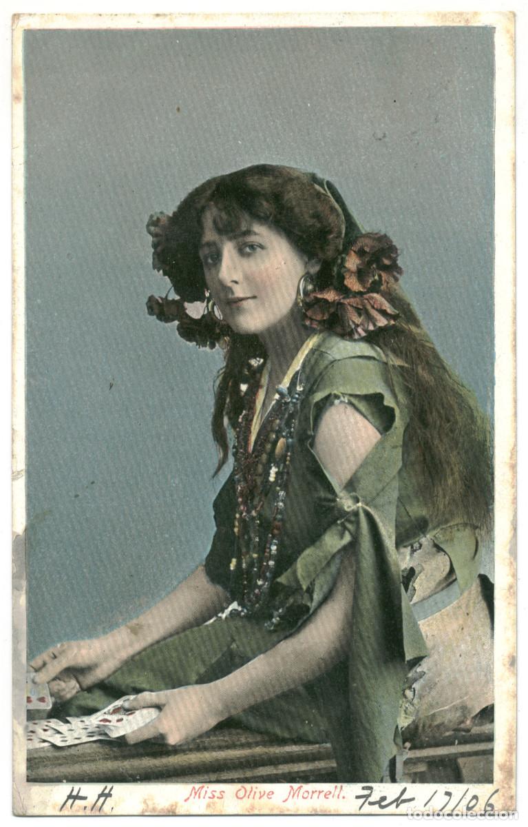 Postales: Actriz MORRELL, Olive_Bromochrome