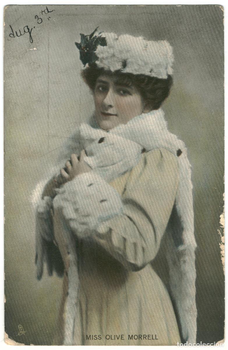 Postales: Actriz MORRELL, Olive_Raphael Tuck Photochrome (Celebrities of the Stage; 4441)