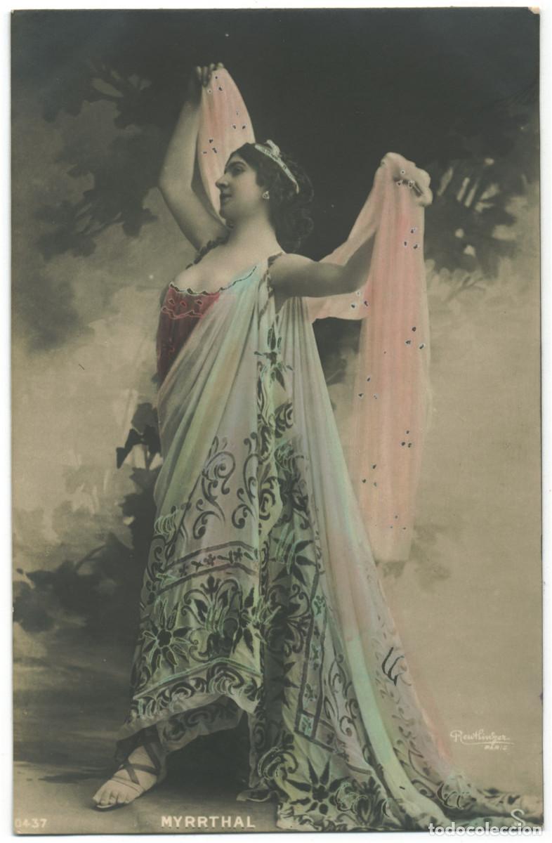 Postales: Actriz MYRRTHAL_SW. 437. Photo Reutlinger