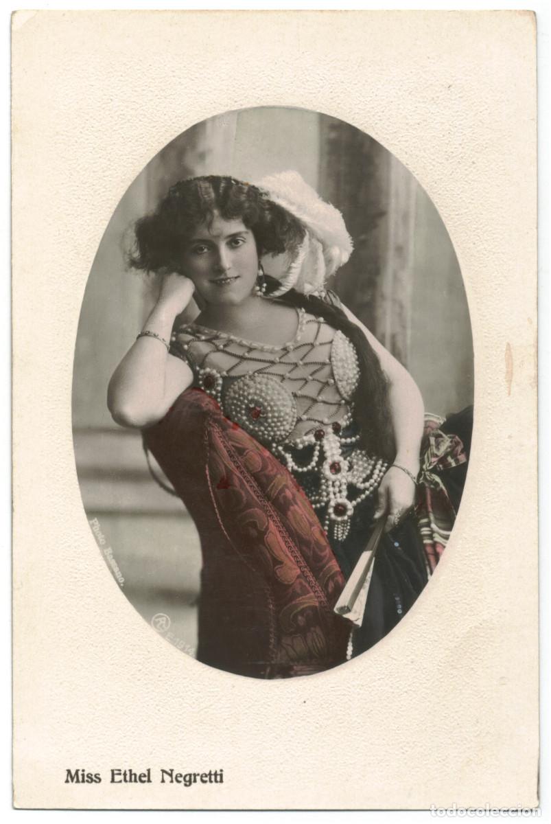 Postales: Actriz NEGRETTI, Ethel_Aristophot (AL; 1914). Photo Bassano