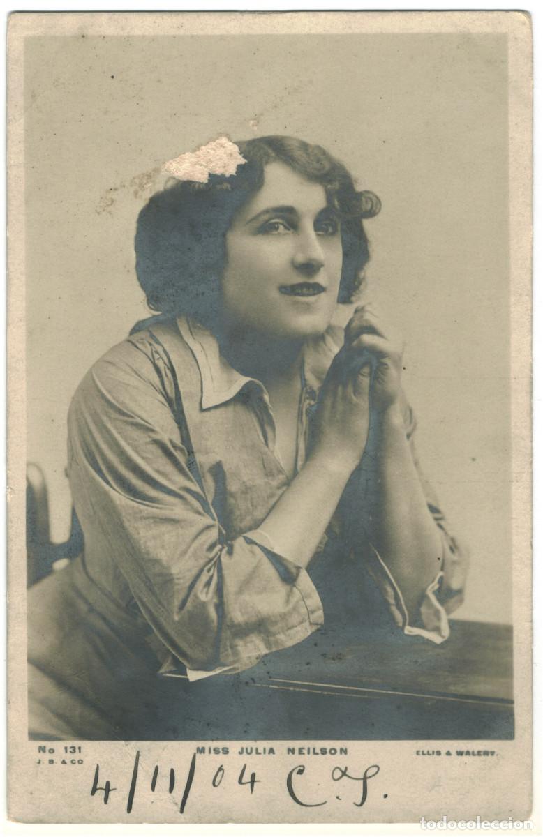 Postais: Serie 9 Postales Actriz NEILSON, Julia_Beagles. 131 A, B, I, J, O, P, S, U, Y