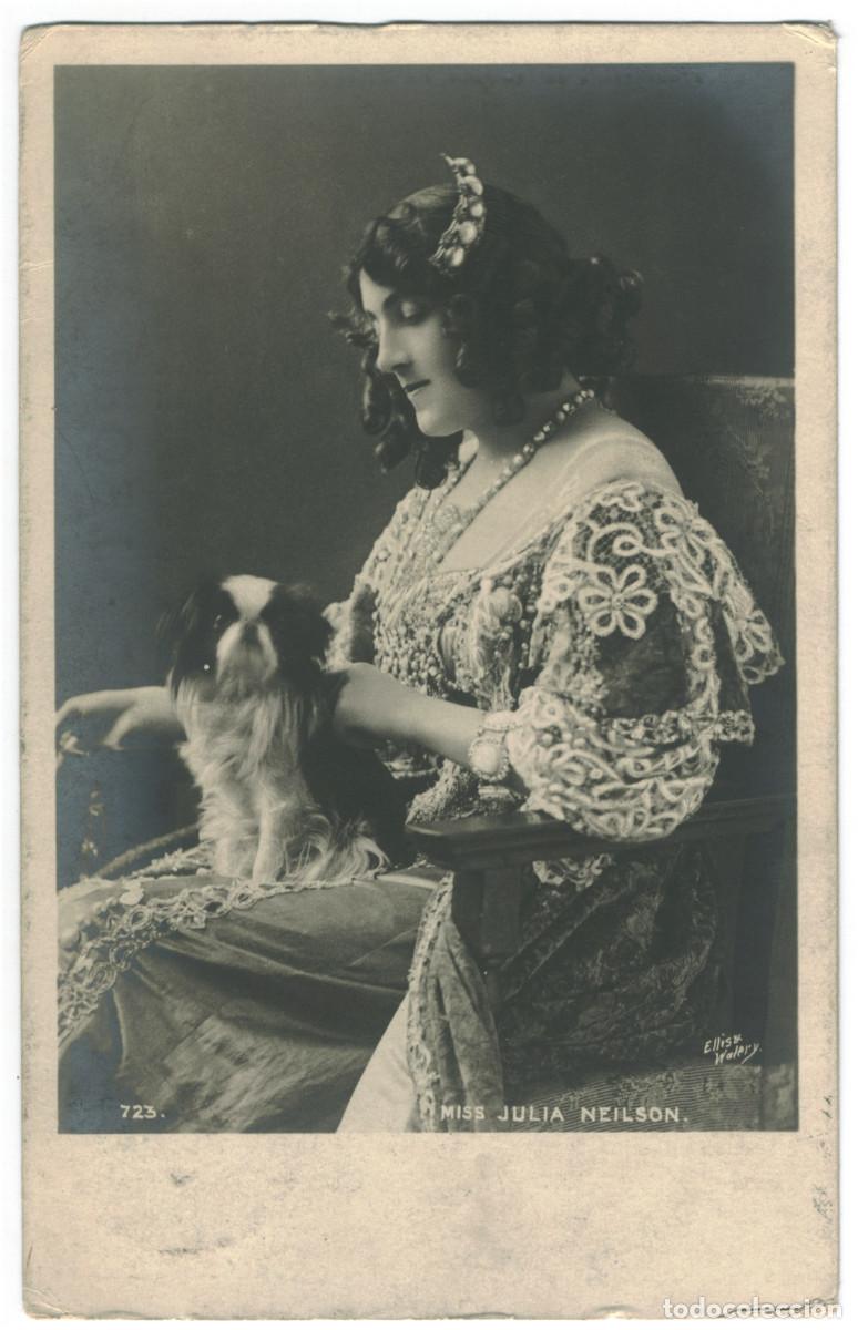 Postales: Serie 8 Postales Actriz NEILSON, Julia_Beagles; 723 A, F, G, H, K, N, S, Z