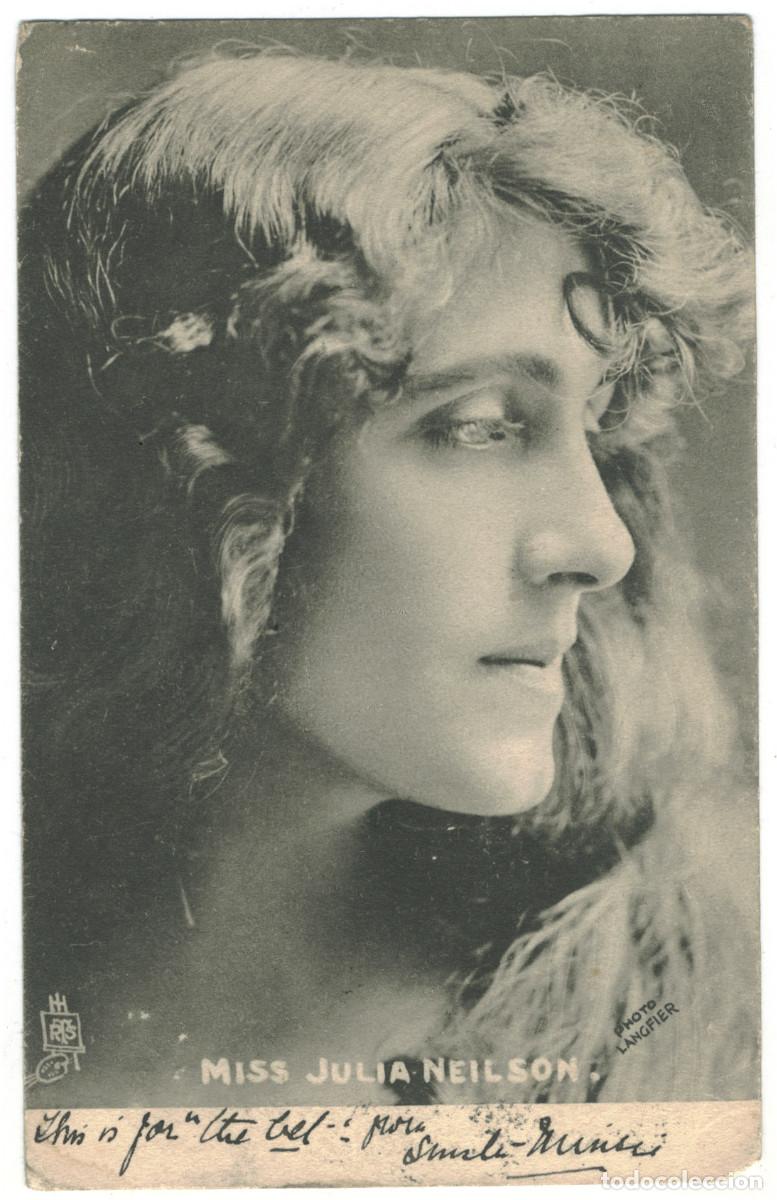 Postales: Actriz NEILSON, Julia_Raphael Tuck (Celebrities of the Stage; 1046). Photo Langfier
