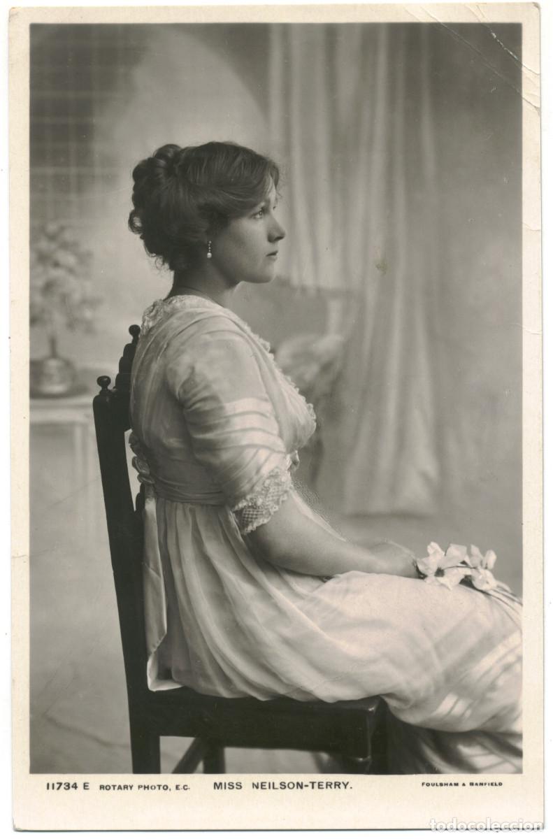 Postales: Serie 2 Postales Actriz NEILSON TERRY, Phyllis_Rotary. 11734 E, F. Photo Foulsham & Banfield