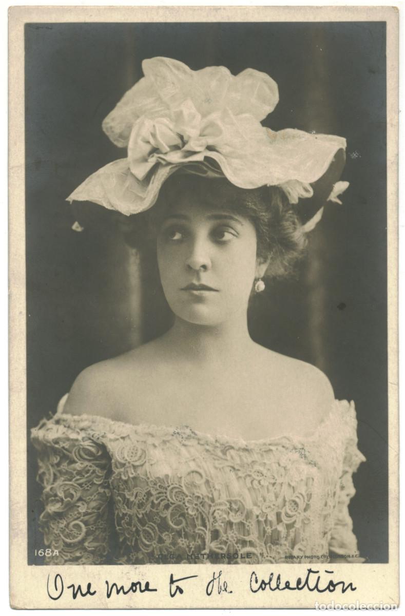 Postales: Serie 7 Postales Actriz NETHERSOLE, Olga_Rotary. 168 A, C, E, F, G, M, U