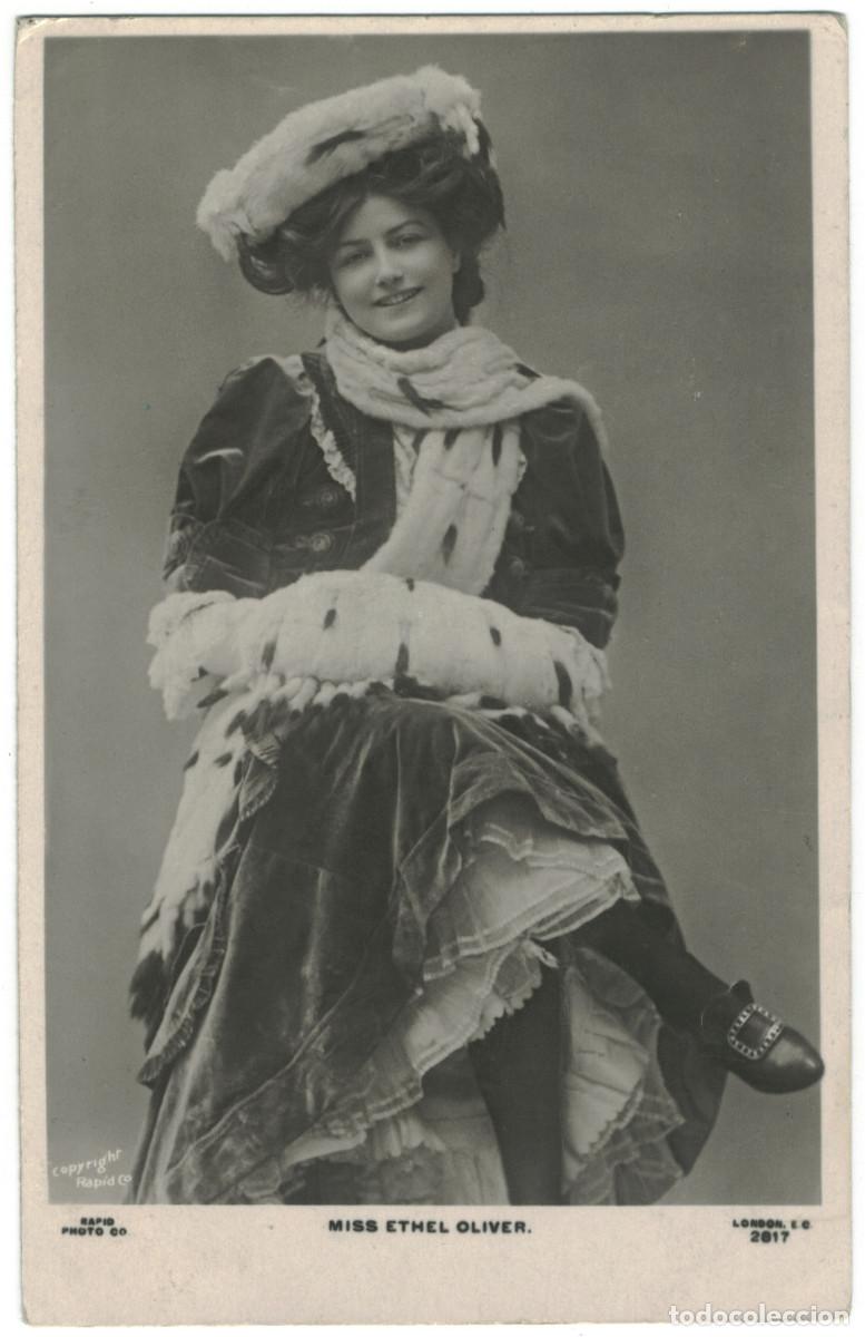 Postales: Actriz OLIVER, Ethel_Rapid (Real Silverprint. 2817)