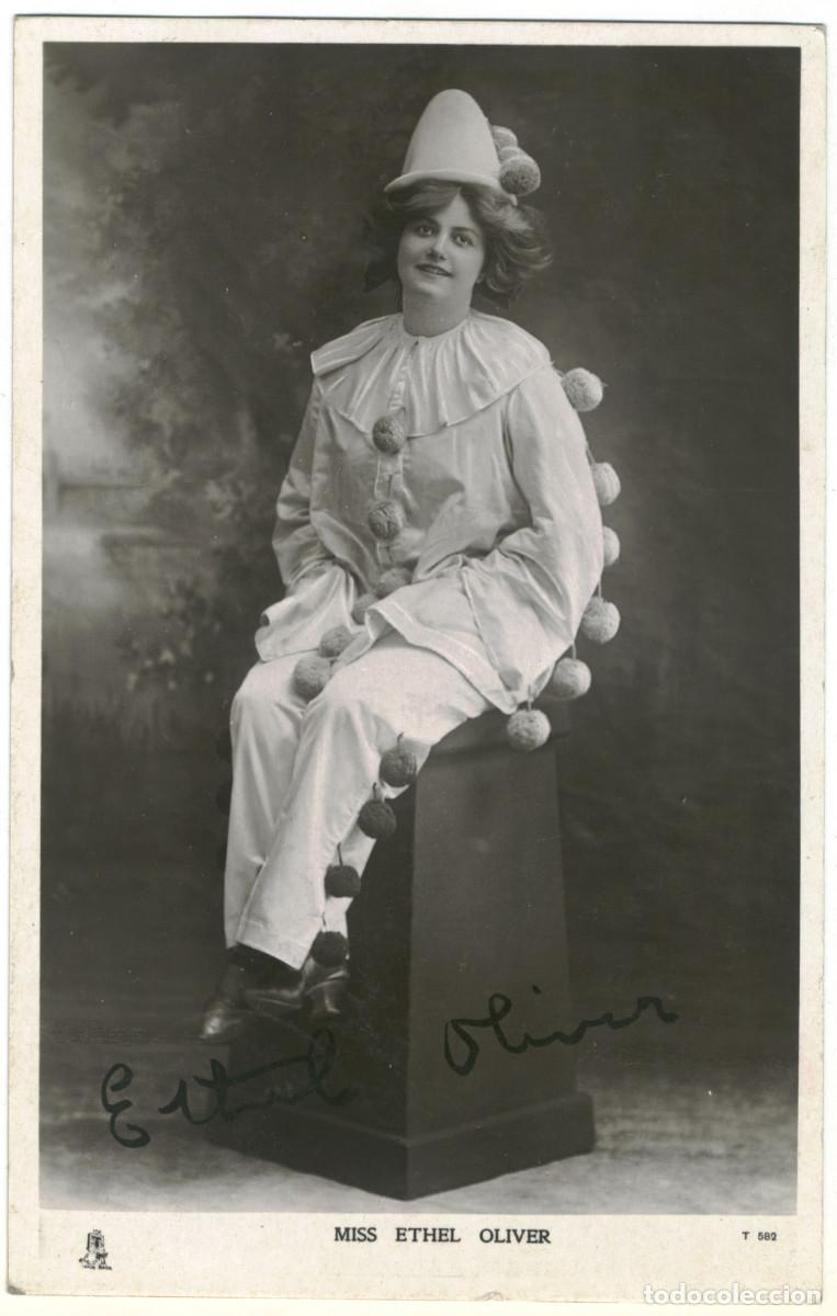 Postales: Actriz OLIVER, Ethel_Raphael Tuck (Celebrities of the Stage; 582). Editorial Sign