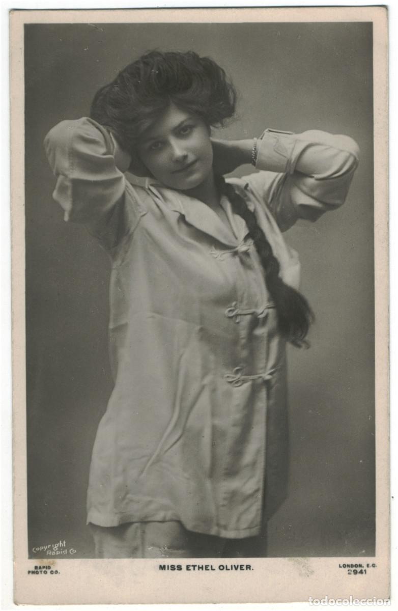 Postales: Actriz OLIVER, Ethel_Rapid (Real Silverprint; 2941) - Foto 1
