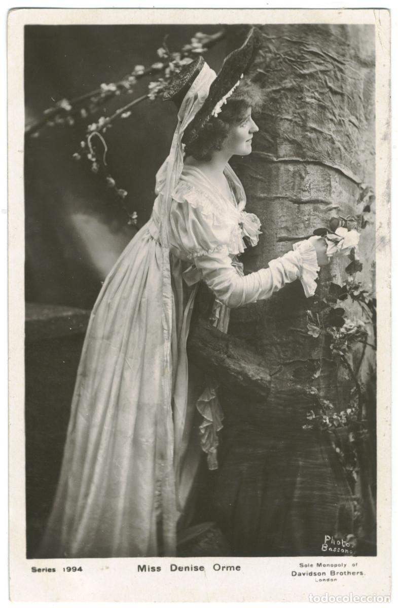 Postales: Actriz ORME, Denise_Davidson (Real Photographic; 1994). Photo Bassano
