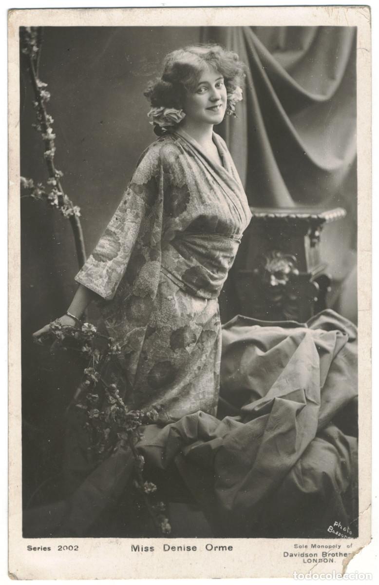 Postales: Actriz ORME, Denise_Davidson (Real Photographic; 2002). Photo Bassano