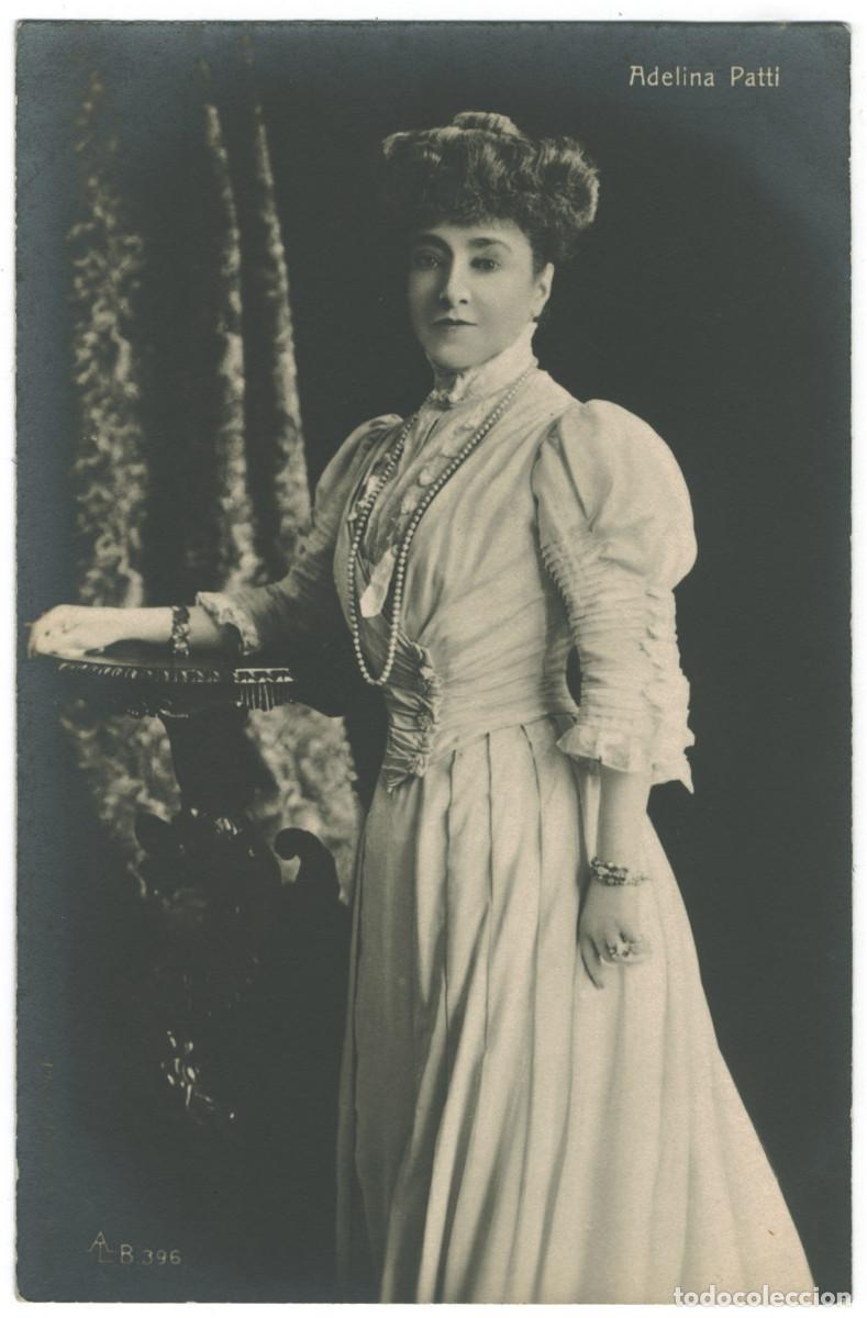 Postales: Soprano PATTI, Adelina_A L B. 396