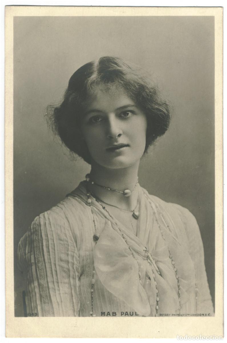 Postales: Actriz PAUL, Mab_Rotary. 1543