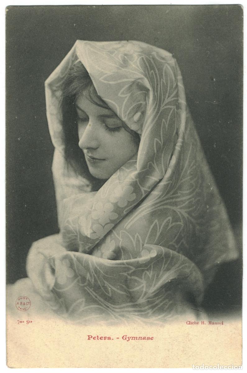 Postales: Actriz PETERS_AB. 7. Gymnase. Photo H. Manuel