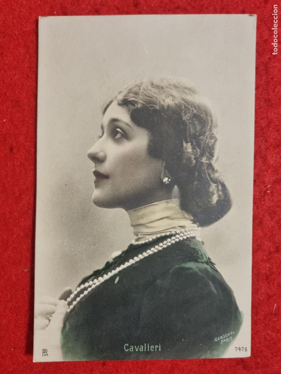 Postales: POSTAL ACTRIZ TEATRO CUPLETISTA CAVALIERI ANTIGUA ORIGINAL P2321