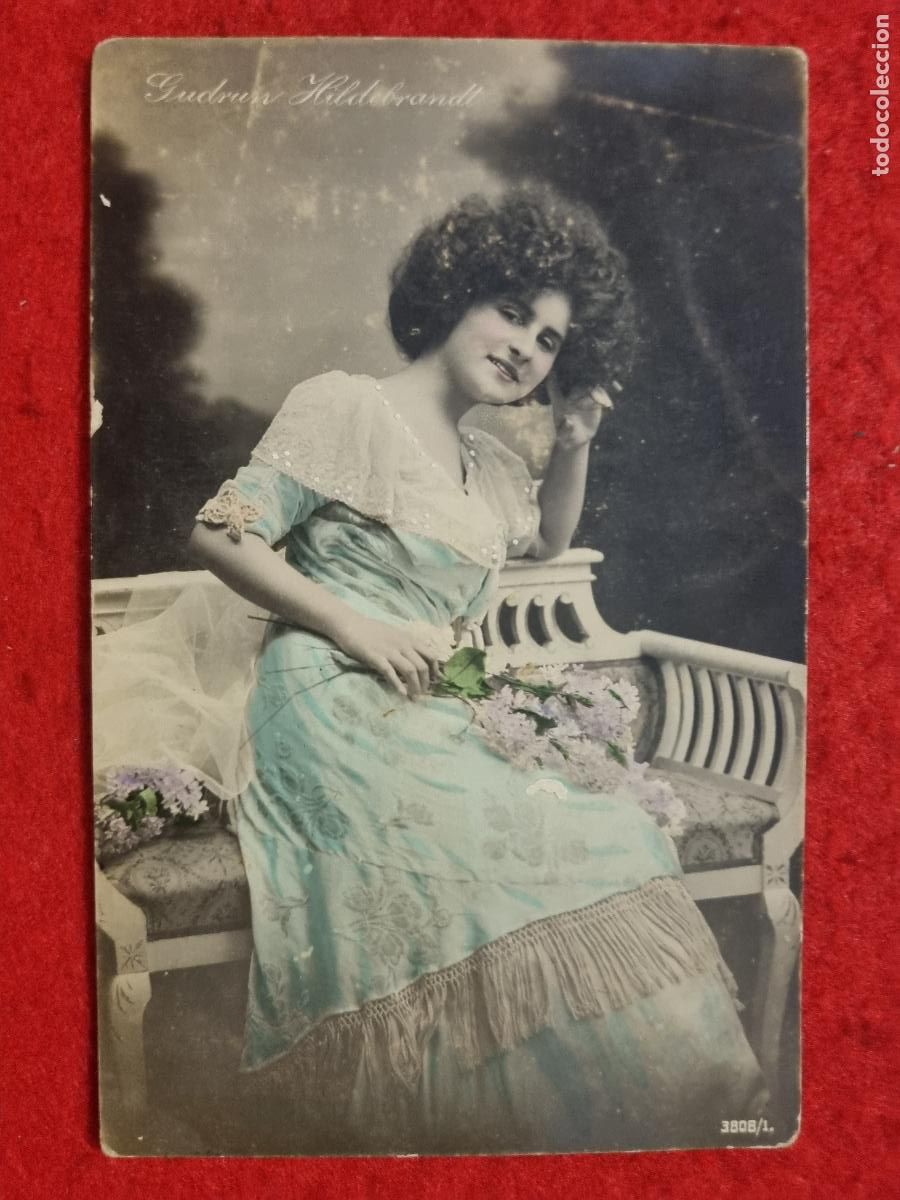 Postales: POSTAL ACTRIZ TEATRO CUPLETISTA GUDRUN HILDEBRANDT ANTIGUA ORIGINAL P2328