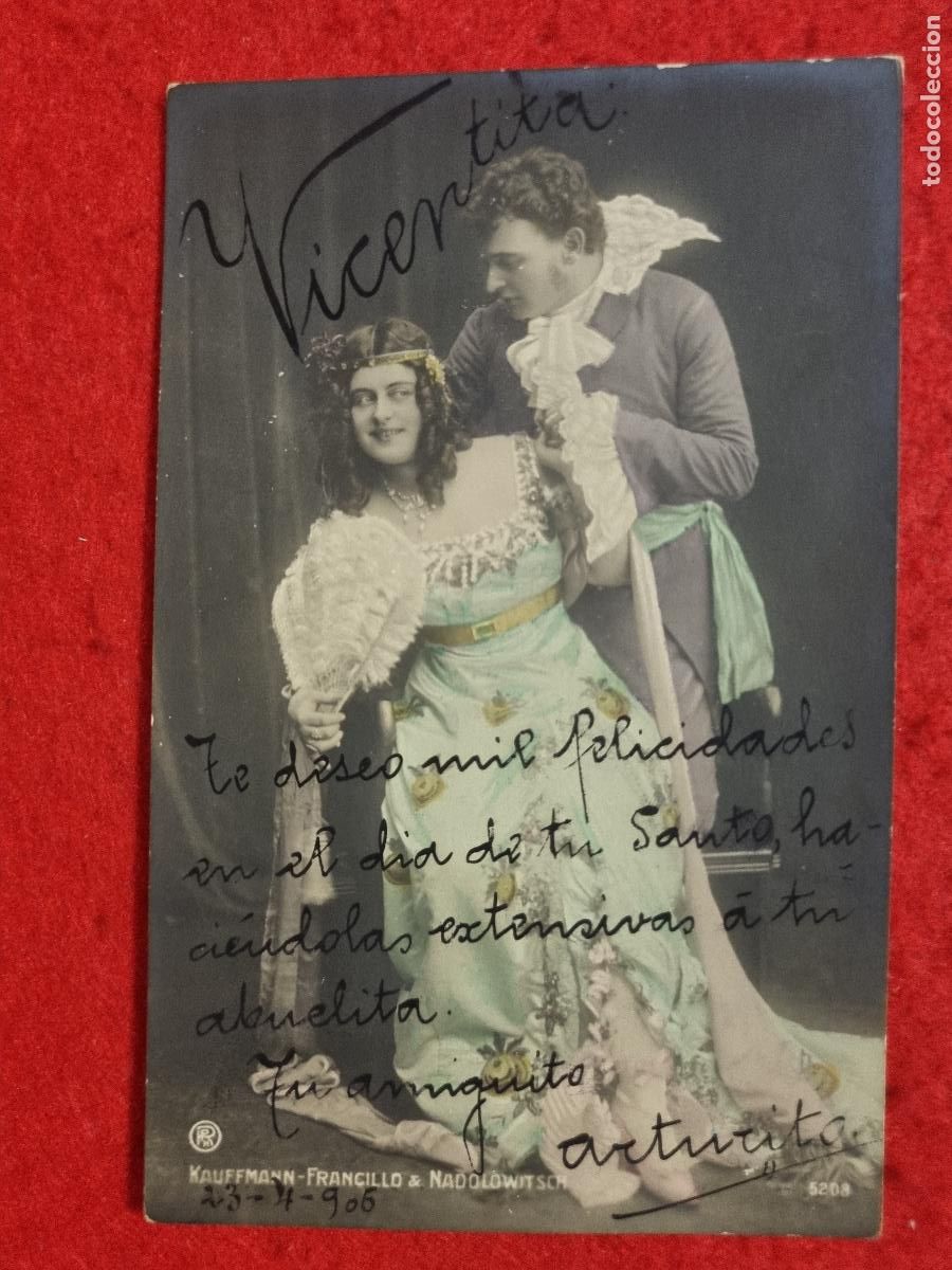 Postales: POSTAL ACTRIZ TEATRO CUPLETISTA KAUFMAN FRANCILLO NADOLOWITSCH ANTIGUA ORIGINAL P2329