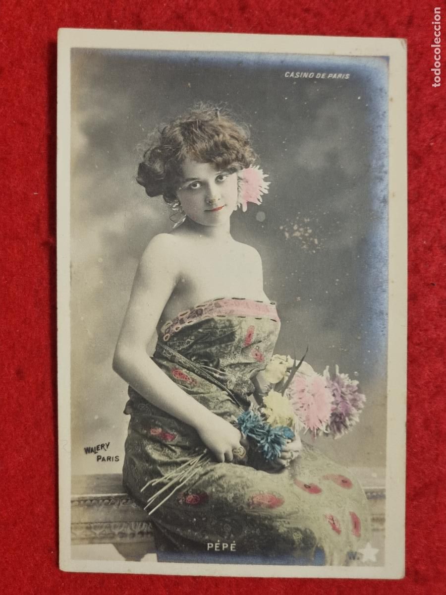 Postales: POSTAL ACTRIZ TEATRO CUPLETISTA PEPE ANTIGUA ORIGINAL P2332