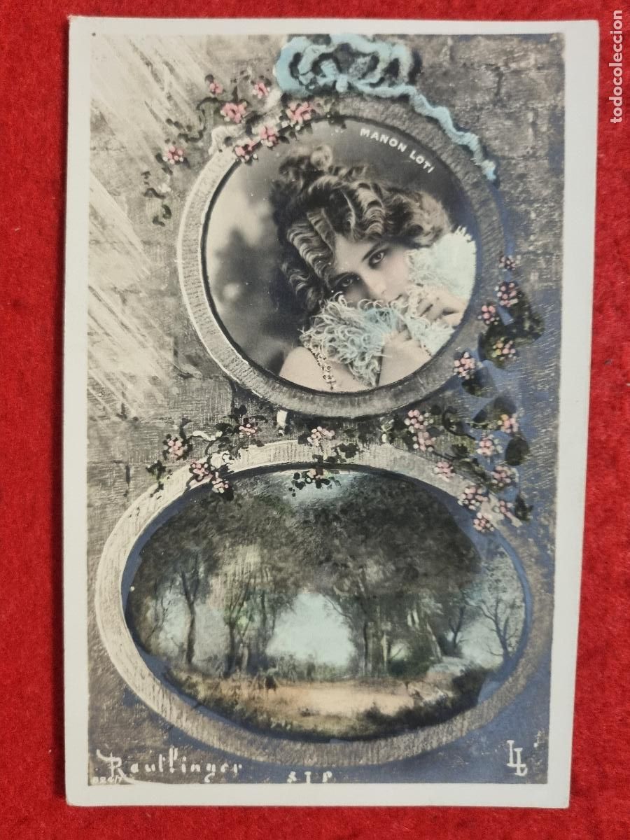 Postales: POSTAL ACTRIZ TEATRO CUPLETISTA MANON LOTI ANTIGUA ORIGINAL P2333