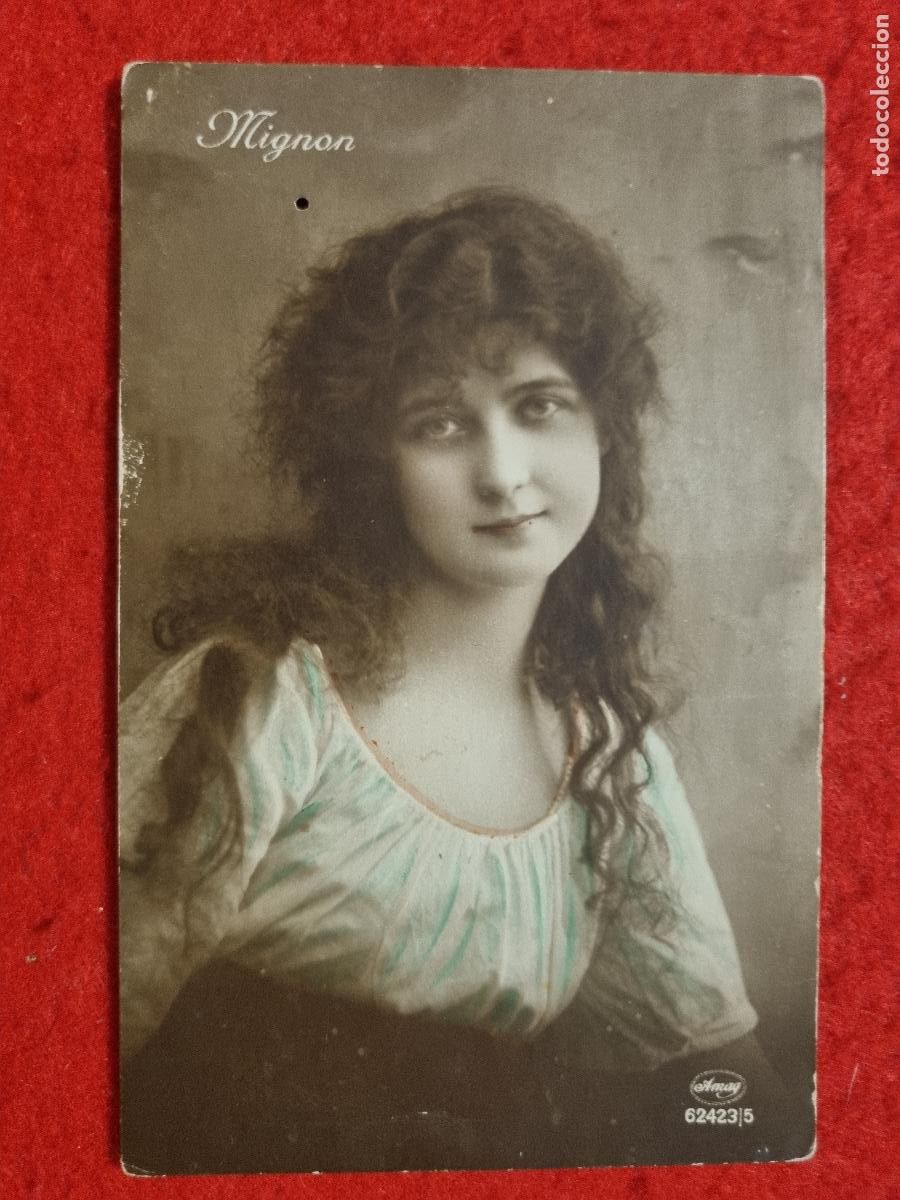 Postales: POSTAL ACTRIZ TEATRO CUPLETISTA MIGNON ANTIGUA ORIGINAL P2339