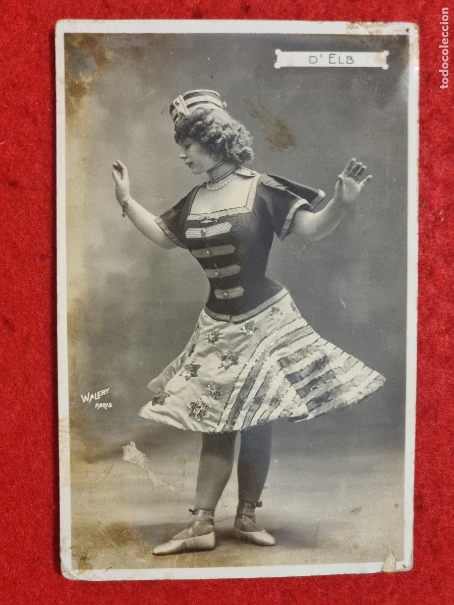 Postales: POSTAL ACTRIZ TEATRO CUPLETISTA D'ELB ANTIGUA ORIGINAL P2341