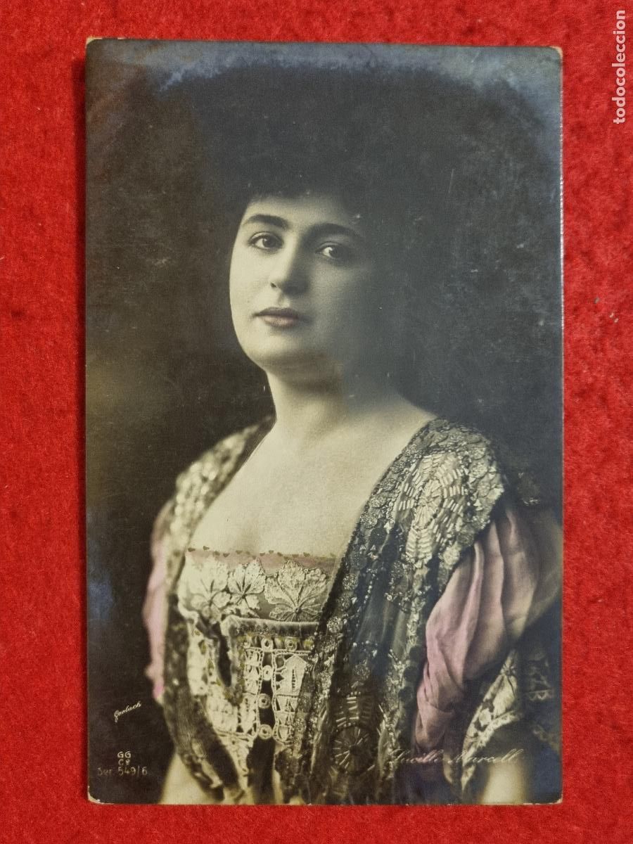 Cartes Postales: POSTAL ACTRIZ TEATRO CUPLETISTA LUCILLE MARCELL ANTIGUA ORIGINAL P2344