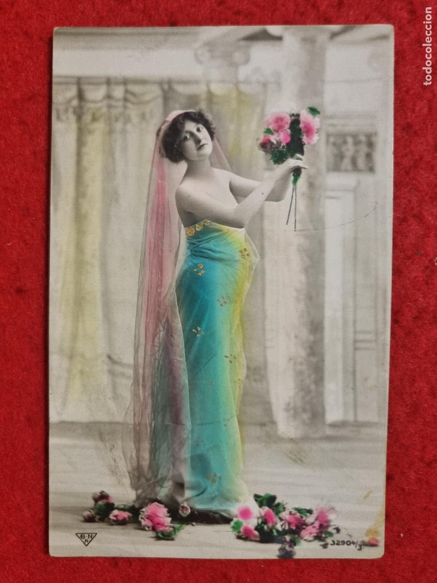 Cartes Postales: POSTAL ACTRIZ TEATRO CUPLETISTA DESCONOZCO ANTIGUA ORIGINAL P2345