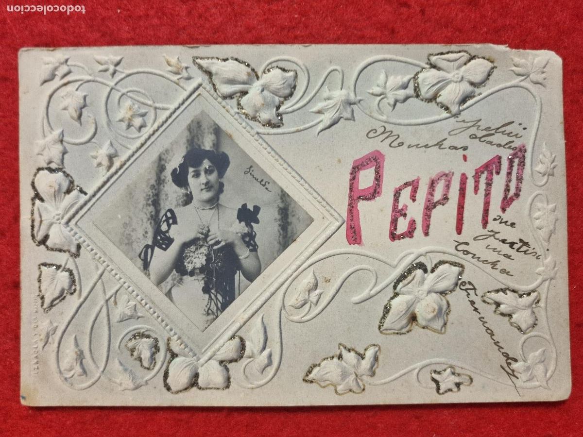 Cartes Postales: POSTAL ACTRIZ TEATRO CUPLETISTA GIRALDA ANTIGUA ORIGINAL P2346