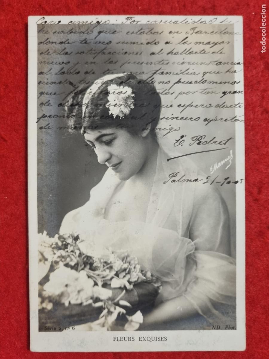 Postales: POSTAL ACTRIZ TEATRO CUPLETISTA DESCONOZCO ANTIGUA ORIGINAL P2359