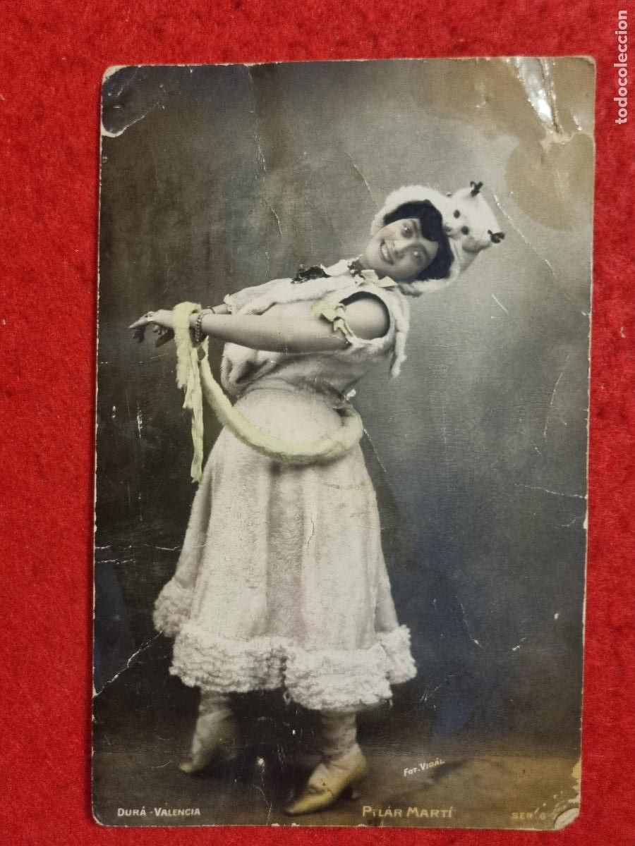 Postales: POSTAL ACTRIZ TEATRO CUPLETISTA PILAR MARTI ANTIGUA ORIGINAL P2363